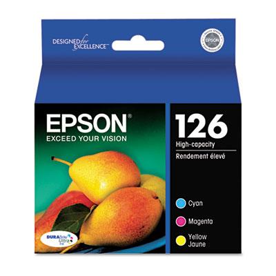 Epson T126520S Cyan; Magenta; Yellow Ink Cartridge