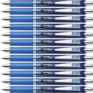 Pentel EnerGel BLN75CBX Needle Tip Liquid Gel Ink Pens