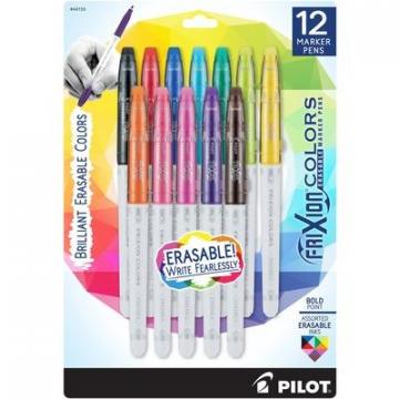 Pilot FriXion 44155 Colors Erasable Marker Pens