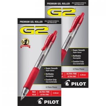 Pilot G2 31279BD Ultra Fine Retractable Pens