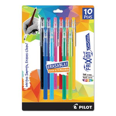 Pilot 32456 FriXion ColorSticks Erasable Gel Ink Pen