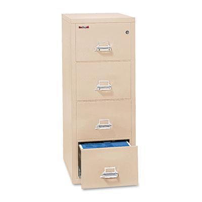 FireKing 41825CPA Four-Drawer Insulated Vertical File