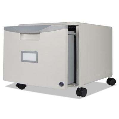Storex 61263U01C Single-Drawer Mobile Filing Cabinet