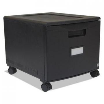 Storex 61264B01C Single-Drawer Mobile Filing Cabinet