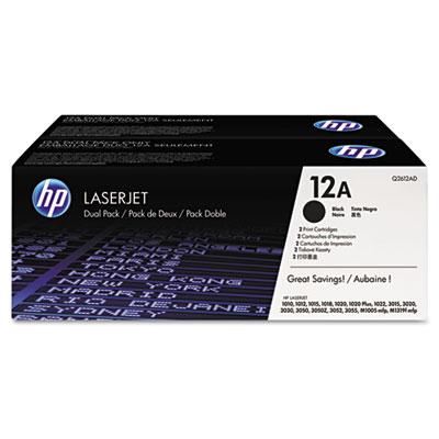 HP Q2612D Black Toner Cartridge