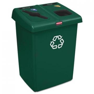 Rubbermaid 1792340 Commercial Glutton Recycling Station