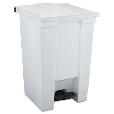 Rubbermaid 6144WHI Commercial Indoor Utility Step-On Waste Container
