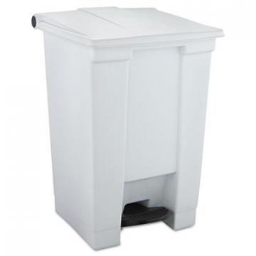 Rubbermaid 6144WHI Commercial Indoor Utility Step-On Waste Container