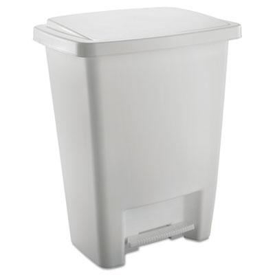 Rubbermaid 284187WHICT Step-On Waste Can