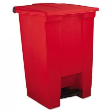 Rubbermaid 6144RED Commercial Indoor Utility Step-On Waste Container