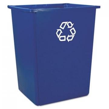 Rubbermaid 256B73BLU Commercial Glutton Recycling Container