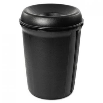 Rubbermaid 9058BLA Commercial Atrium Funnel Top Waste Container