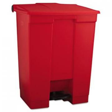 Rubbermaid 614500RED Commercial Indoor Utility Step-On Waste Container