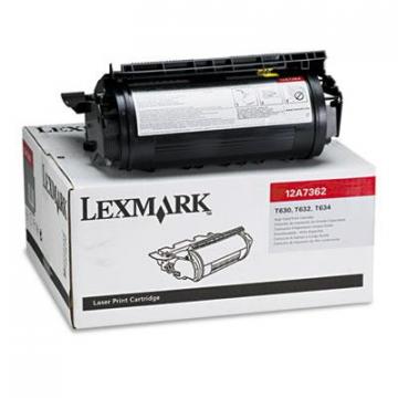 Lexmark 12A7362 Black Toner Cartridge