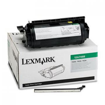 Lexmark 12A7468 Black Toner Cartridge