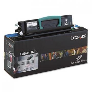 Lexmark E352H11A Black Toner Cartridge