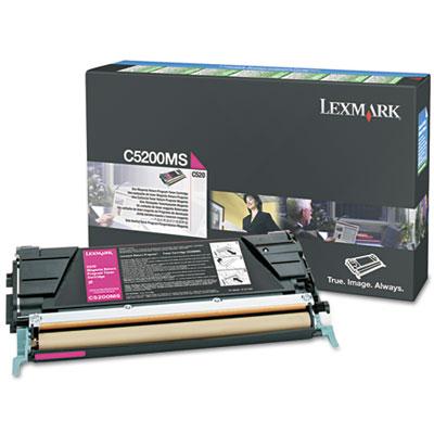 Lexmark C5200MS Magenta Toner Cartridge
