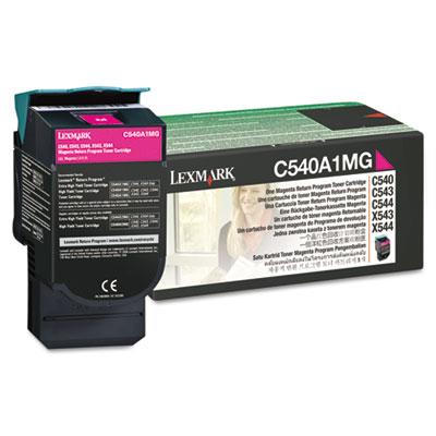 Lexmark C540A1MG Magenta Toner Cartridge