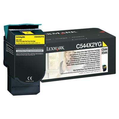 Lexmark C544X2YG Yellow Toner Cartridge