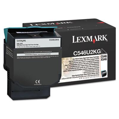 Lexmark C546U2KG Black Toner Cartridge