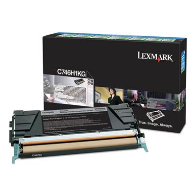 Lexmark C746H1KG Black Toner Cartridge