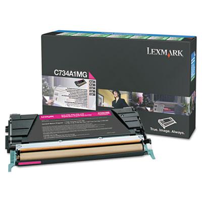 Lexmark C748H1MG Magenta Toner Cartridge