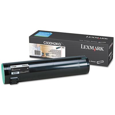 Lexmark C930H2KG Black Toner Cartridge