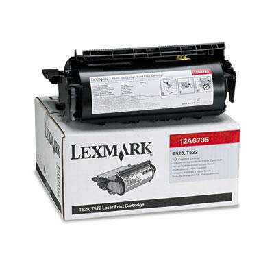Lexmark 12A6735 Black Toner Cartridge