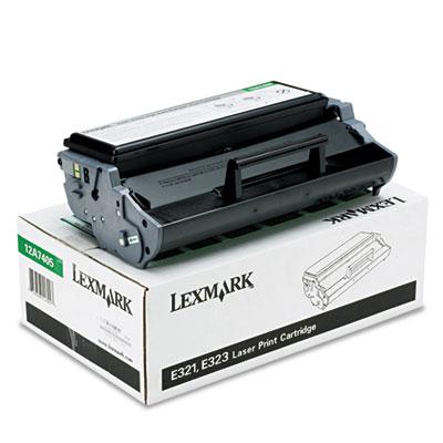 Lexmark 12A7405 Black Toner Cartridge