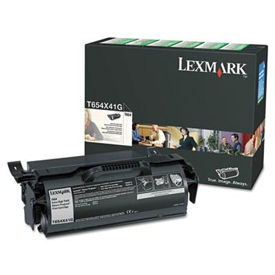 Lexmark T654X41G Black Toner Cartridge