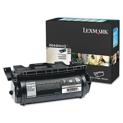 Lexmark X644H41G Black Toner Cartridge