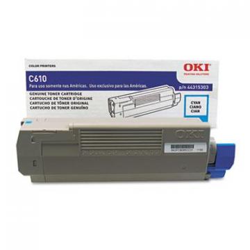 OKI 44315303 Cyan Toner Cartridge