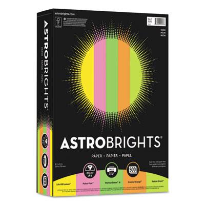 Neenah Paper 20270 Astrobrights Color Paper - Neon Assortment