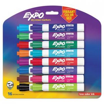 EXPO 1927526 Low Odor Dry Erase Vibrant Color Markers
