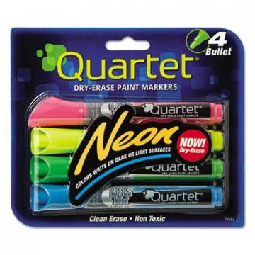 Quartet 79551 Neon Dry Erase Marker Set