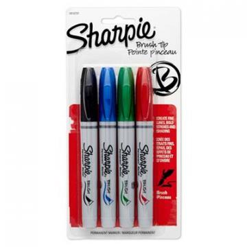 Sharpie 1810701 Brush Tip Permanent Marker