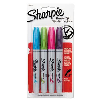 Sharpie 1810702 Brush Tip Permanent Marker