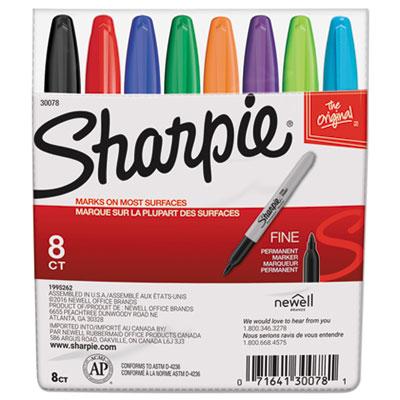 Sharpie 30078 Fine Tip Permanent Marker
