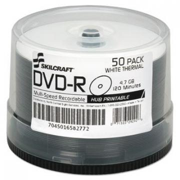 AbilityOne 6582772 SKILCRAFT Laser Printable DVD-R