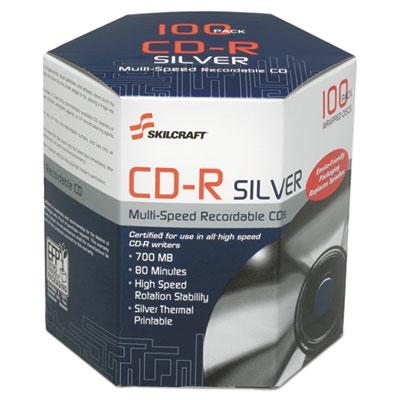 AbilityOne 6582773 SKILCRAFT Thermal Printable CD-R