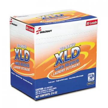AbilityOne 7930014907301, Biobase Laundry Detergent with Bleach, 214oz, 2/Carton