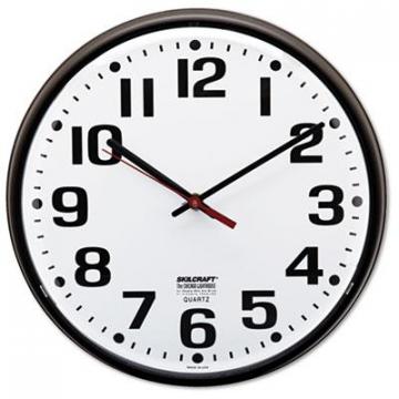 AbilityOne 0468849 Slimline Round Wall Clock