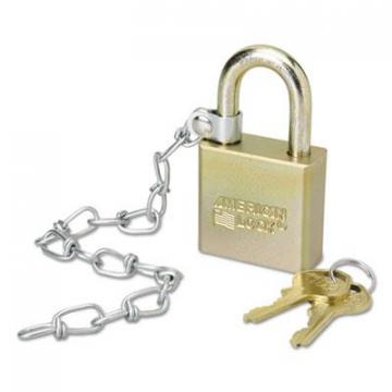 AbilityOne 5881010 SKILCRAFT Padlock With Attached Chain