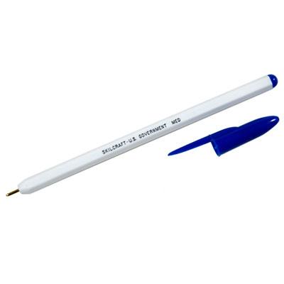 AbilityOne 0589977 Hexagonal Barrel Ballpoint Stick Pens