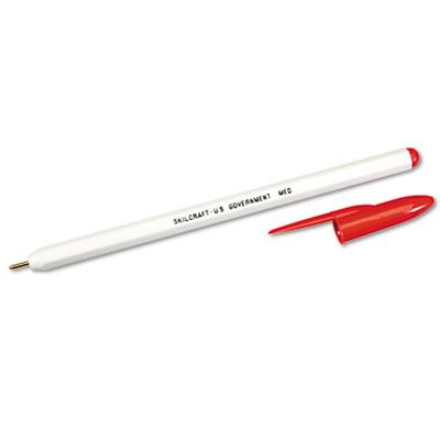 AbilityOne 0594125 Hexagonal Barrel Ballpoint Stick Pens