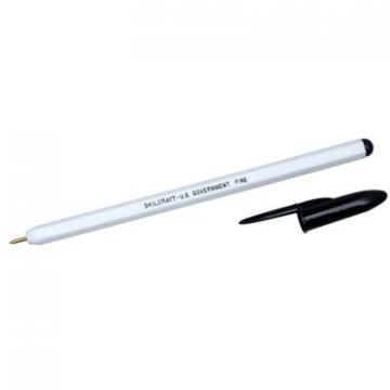 AbilityOne 0605820 Hexagonal Barrel Ballpoint Stick Pens
