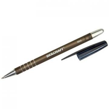 AbilityOne 3576844 Rubberized Barrel Ballpoint Stick Pens