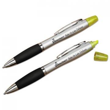 AbilityOne 7520016206416, Rite-N-Lite Deluxe, Pen/Yellow Highlighter, Dozen