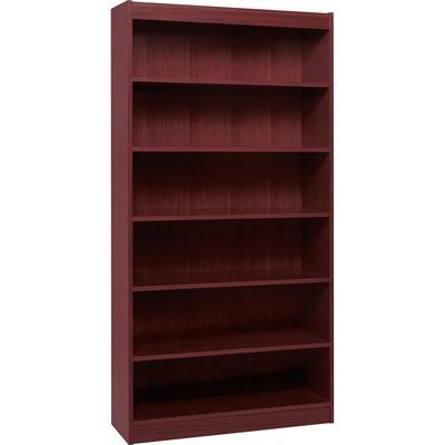 Lorell 60074 Panel End Hardwood Veneer Bookcase