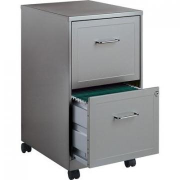 Lorell 16873 SOHO 18" 2-Drawer Mobile File Cabinet